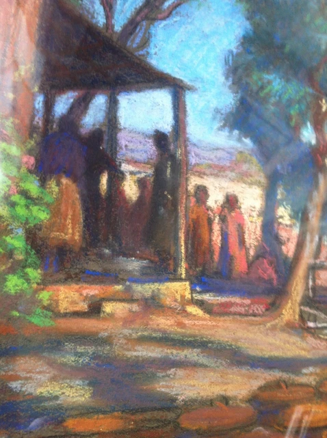 Poupée D'art Ethnique Umntwana - Afrique Du Sud, Céramique, 28 Cm, Signée Numérotée