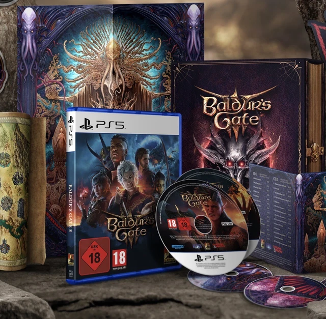 BALDUR'S GATE 3 Sony Playstation 5 Ps5 Deluxe Edition (pre-ordine ...