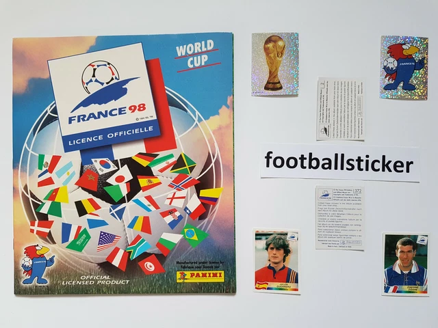 Collection Complète Stickers Roumanie – Coupe Du Monde France 98, Panini