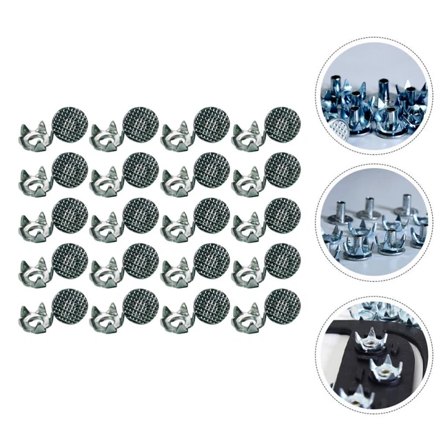 20 Pcs Pointes De Crampons Chaussures À Glace Pour Et Bottes Neige Randonnée