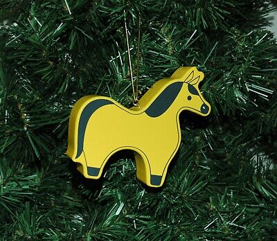 Wooden Pony, Horse Christmas Ornament