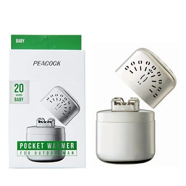 Hakkin Warmer Peacock Baby Pocket Hand Warmer 20 Hours