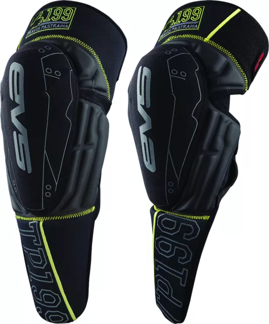 EVS TP199 Knee Guards Lg/XL TP199K-BK-L/XL Large/X-Large (Pair)