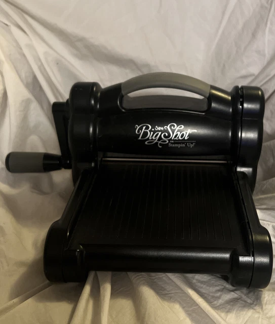 SIZZIX BIG SHOT For Stampin Up Black Portable Die Cut & Emboss Machine
