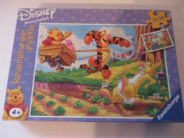 RAVENSBURGER PUZZLE ° Disney Winnie the Pooh 2 x 20 Teile 4+ Kinder ...
