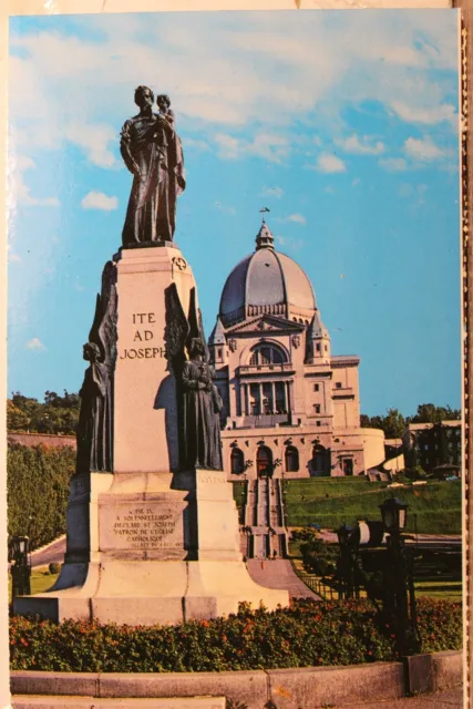 Canada Quebec Montreal Saint Joseph Oratory Postcard Old Vintage Card View Post