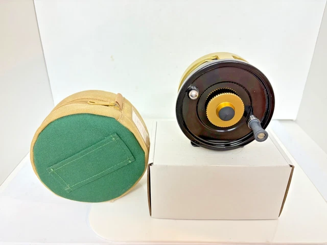 TIBOR BILLY Pate by T. Juracsik TARPON Size Fly Reel w/ Case