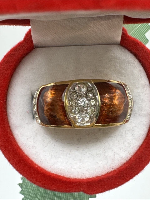 Bague Fantaisie Vintage Créateur - Taille 52 - Occasion Avec Traces D'Usure Normales