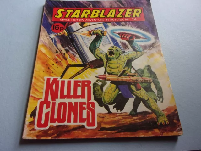 1982   Starblazer comic  no. 74