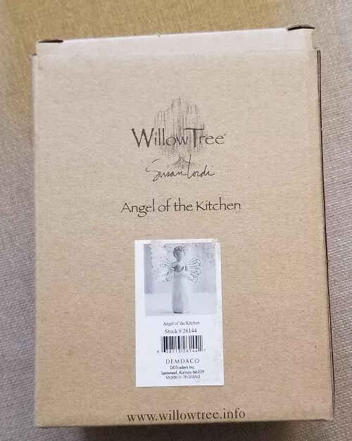 Willow Tree "ANGEL OF THE KITCHEN" Replacement Box and  Stryfoam  ONLY