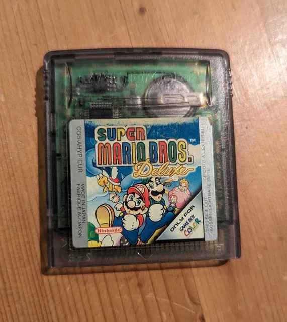 JEU SUPER MARIO Bros Deluxe sur Game boy Color Original EUR 25,00 ...