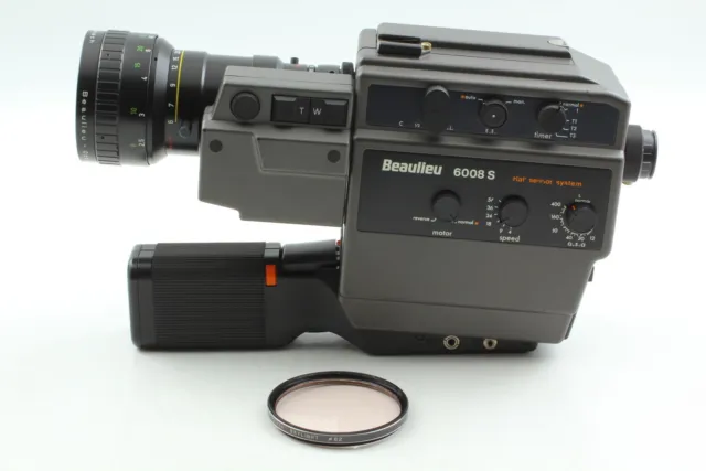 [MINT] Beaulieu 6008S Super 8 Movie Camera Angenieux f1.4 6-70mm Lens From JAPAN