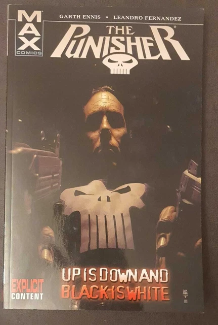 The Punisher Vol 4 Up Is Down And Black Is White (2004) Used Like New