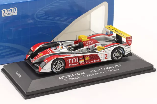 Audi R10 TDI #2 Sieger 24h LeMans 2008 Capello, Kristensen, McNish 1:43 Ixo