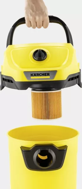 Aspirateur eau & poussires Krcher WD 3 V-17/4/20 1.628-101.0 1000 W 17 l souffle