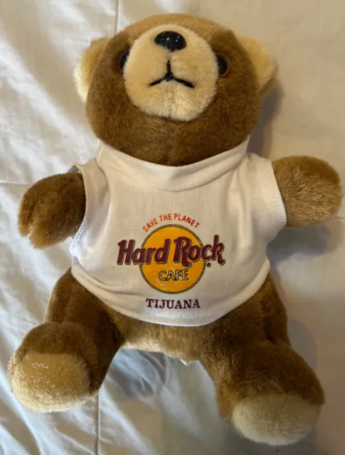Hard Rock Cafe Tijuana Official Merchandise Teddy Bear Souvenir