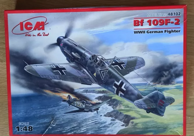 ICM 48102  MESSERSCHMITT Bf 109 F 2  1/48
