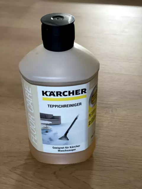Kärcher Wr Schreib Walzenreiniger Flüssig Teppich RM 519, 1 L