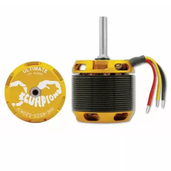 Scorpion HKII-4525-520KV 35mm Shaft (Version 2) – ULTIMATE Motor HKII-4525-52...