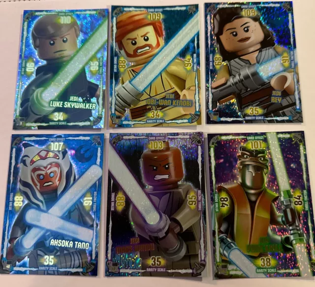 Lego Star Wars Series 1: Ultra Foil Good Guys Trading Cards