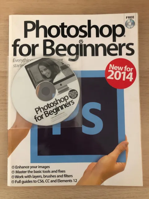 Photoshop for Beginners book/magazine with CD