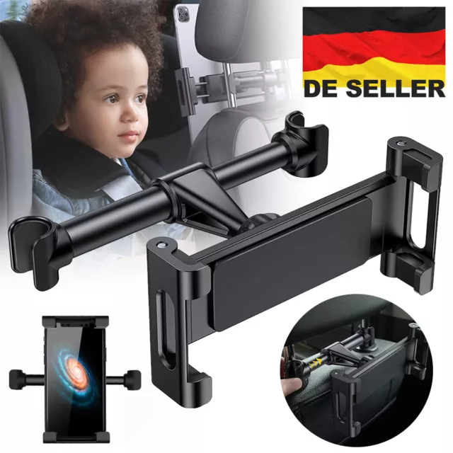 Tablet Halterung Auto Universal Kopfstützen KFZ Autohalterung iPad Galaxy Tab