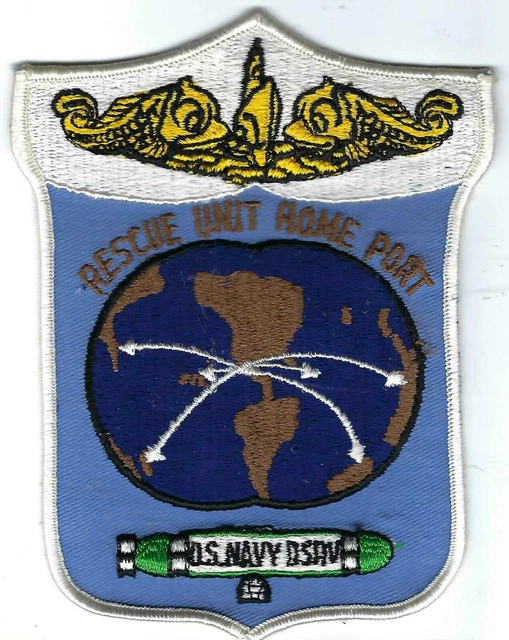 US Navy DSRV Rescue Unit Home Port (San Diego) -Original Collection Piece- c8116