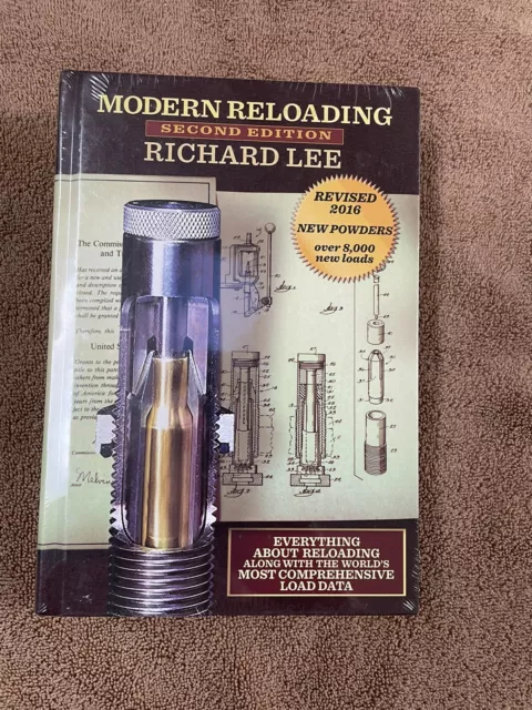 New Modern Reloading Handbook Manual Second Edition by Richard Lee - Hardcover