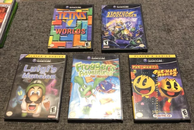 Lot Of 5 Nintendo Game cube Video Games