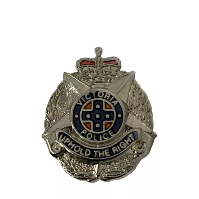 Victoria Police Service British Columbia Canada Law Dept Enamel Lapel Hat Pin