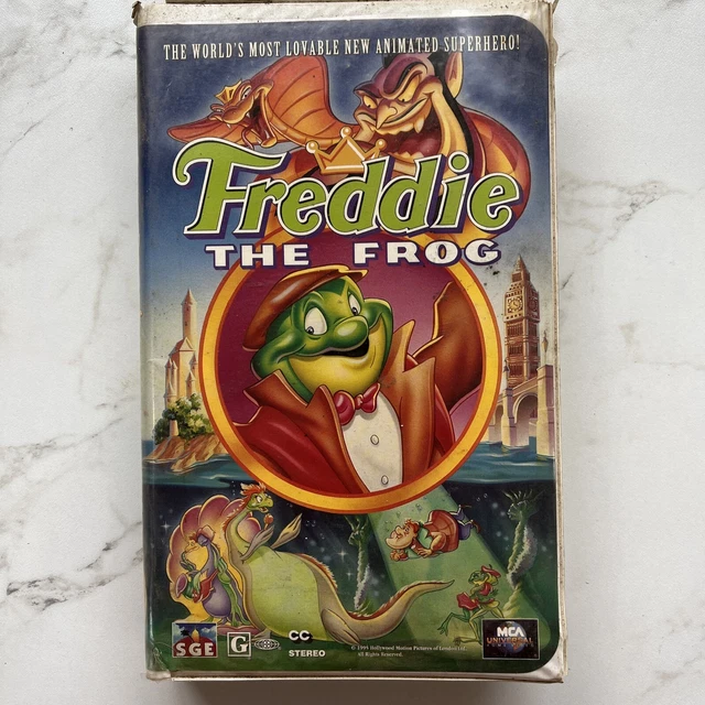 FREDDIE THE FROG VHS VCR Video Tape Movie Cartoon Used EUR 2,74