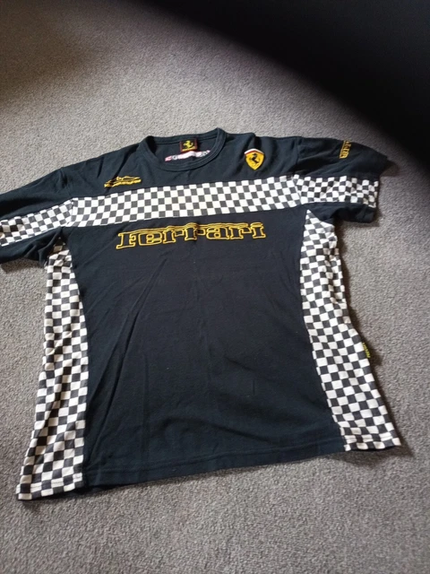 Ferrari Vintage Michael Schumacher Mens T-Shirt Xxl