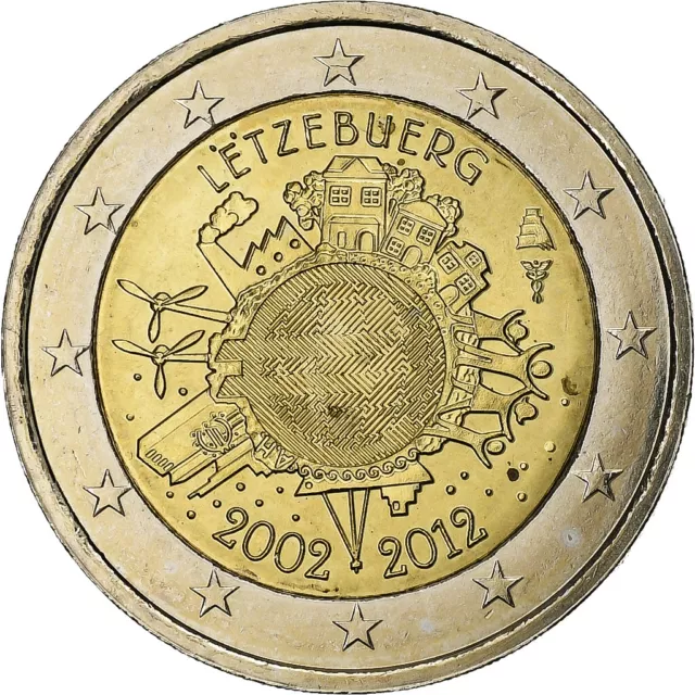 [#1260023] Luxembourg, 2 Euro, €uro 2002-2012, 2012, SPL+, Bimétallique