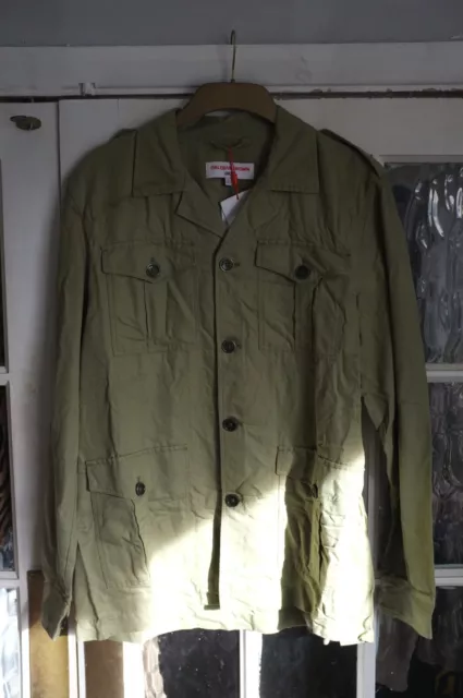 Rare Orlebar Brown Golden Gun Safari Jacket XL James Bond 007 Birthday Film Gift