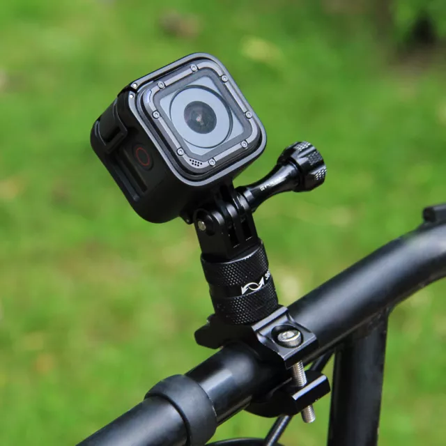 Bicycle Aluminum Handlebar Adapter Mount for GoPro HERO 10 9 6 Session 5 Action