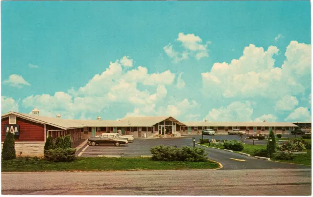 Postcard - Fairlane Motel - Ohio Turnpike, Millbury, Ohio - 1950s Unposted (Q25)