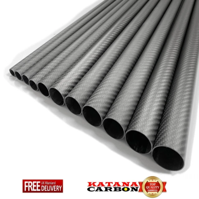 GPDNBIEU, Tubo in Fibra di Carbonio Barra in in 3K Asta Cava GPDNBIEU, Tubo in Fibra di Carbonio Barra in in 3K Asta Cava