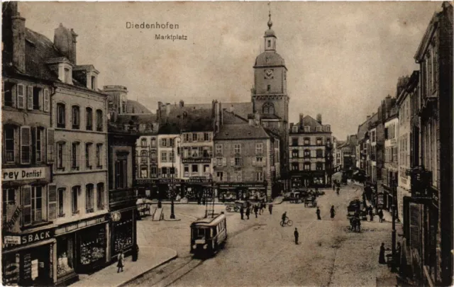CPA AK DIEDENHOFEN - Marktplatz (454747)