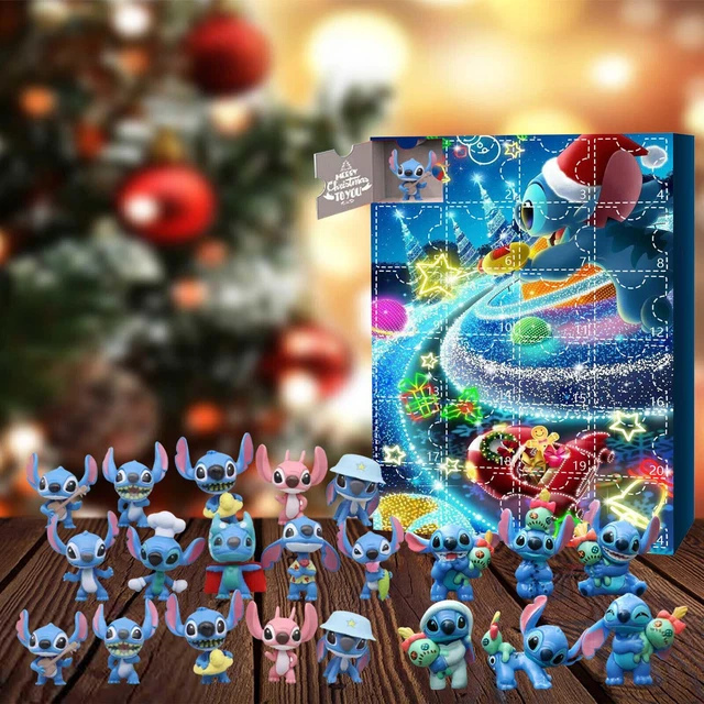 STITCH CHRISTMAS DOLL Advent Calendar 2024 Contains 24 Gifts Christmas