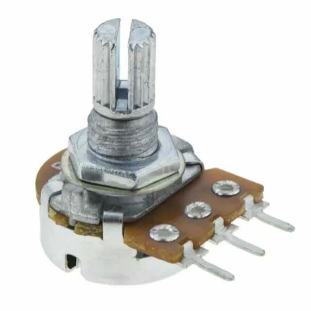 5x 50k Reverse Logarithmic 16mm Potentiometer