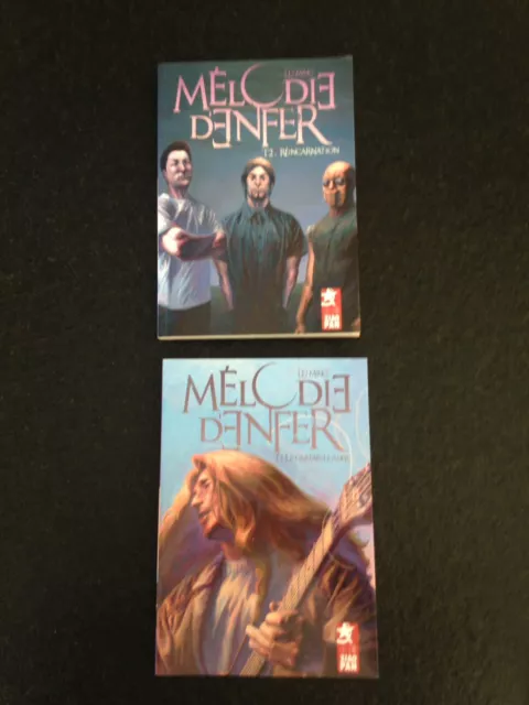 Mélodie D'enfer Tome 1 Et 2 Manga Ming Lu Très Bon État.