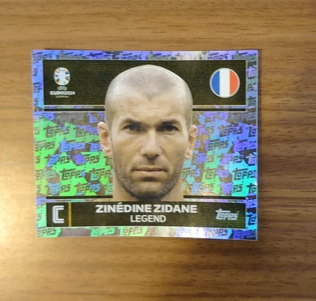 Carte Topps 2024 - Real Madrid - MO-6 Zinedine Zidane - Ligue Des Champions