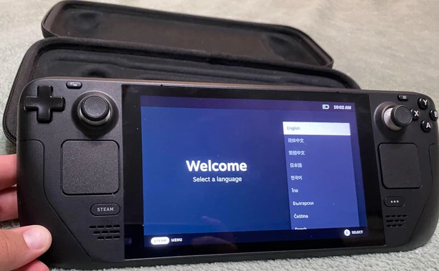 VALVE STEAM DECK 64GB Handheld Console - Black. + 256GB SD card £251.08 ...