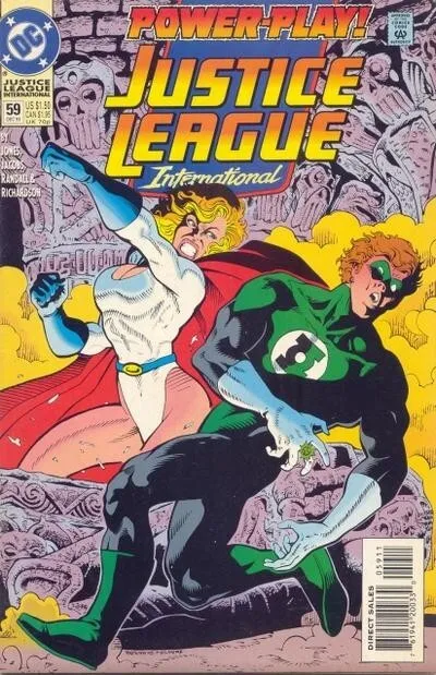 Justice League International #59 DC Comics 12/93 (VFNM 9.0/Stock Photo)