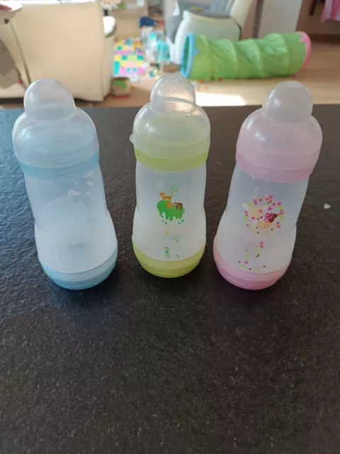 (Lot de 3) Biberon Mam Anti-colique/reflux 260 ml 6-18 mois 260ml Bébé 2