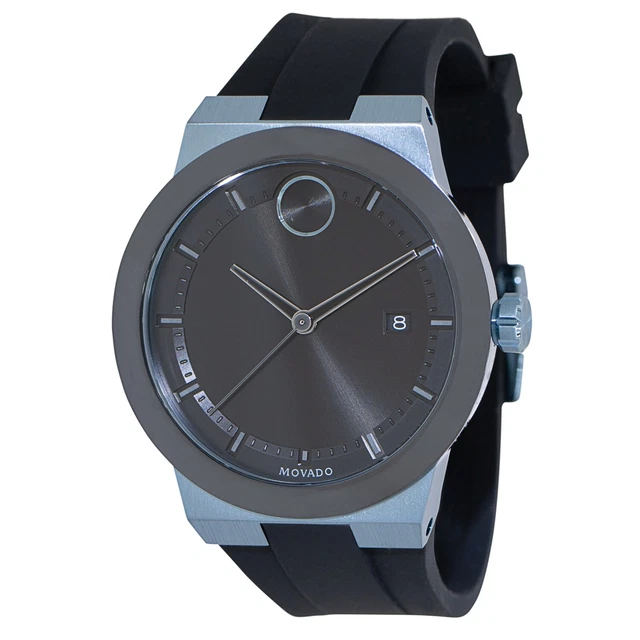 Movado 3600626 Men's Bold Black Dial Quartz Watch