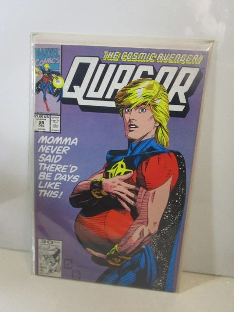 Quasar (1989) #29 by MARK GRUENWALD & GREG CAPULLO BAGGED BOARDED