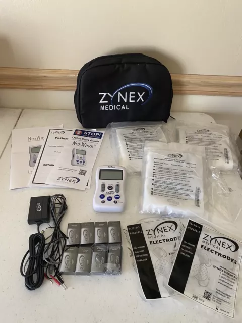 ZYNEX medical IF8100 Plus Electrodes Including Case Elect Charger.