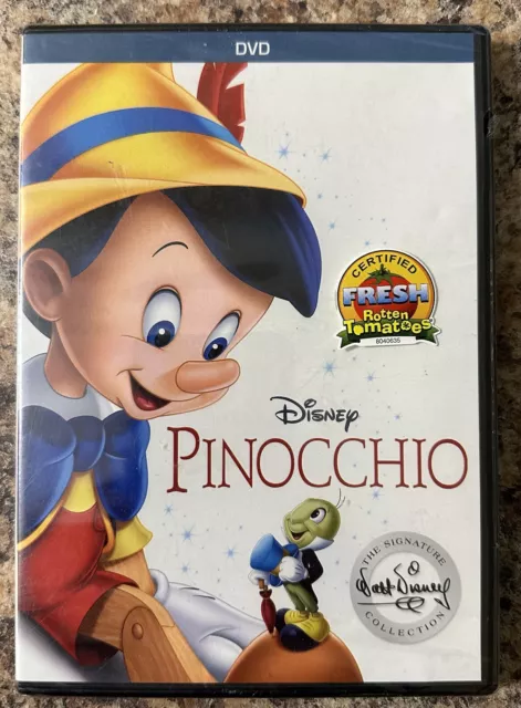 Pinocchio Walt Disney Signature Collection DVD New Sealed