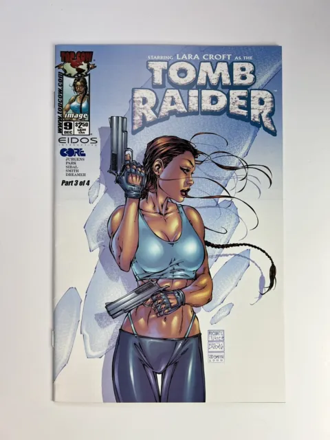 Image Comics TOMB RAIDER # 9 MICHAEL TURNER VARIANT COVER NM-/VF +1999